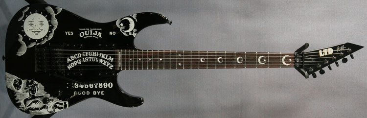 Kirk Hammet ESP OUIJA Guitar
