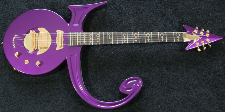Prince Symbol Guitar Copy