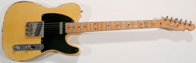 Blonde Fender Telecaster Guitar