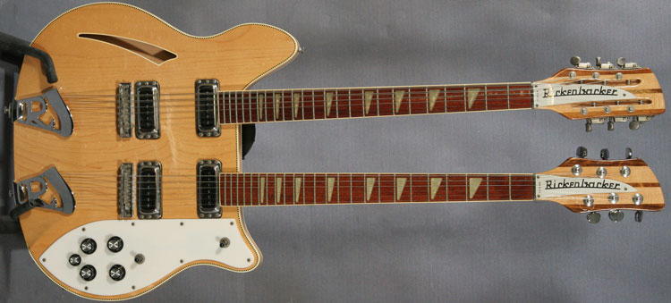 Blonde Rickenbacker Doubleneck Guitar