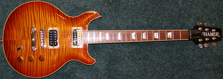 Hammer Sunburst Guitar