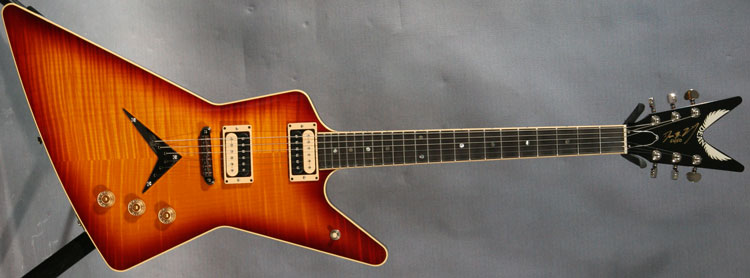 Dean Z Explorer Shaped Guitar