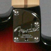 Backplate for Neck Joint on Bolt-On Fender Stratocaster