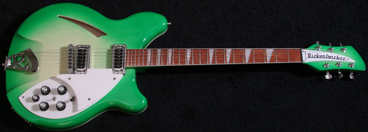 Rickenbacker Greenglo Guitar