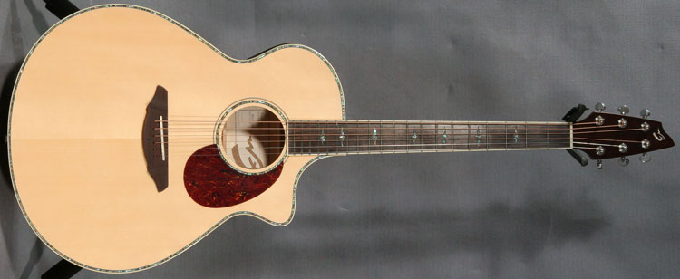 Natural Breedlove Acoutic Guitar