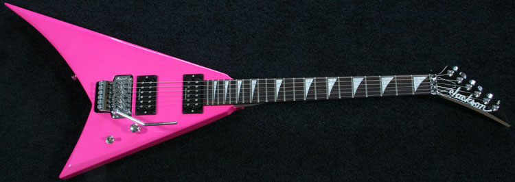 Pink Jackson Randy Rhoads Guitar