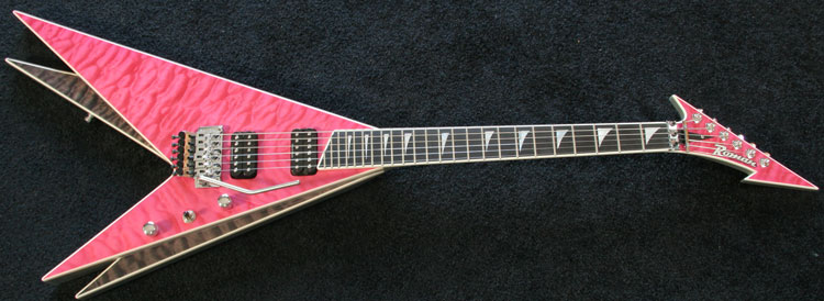 Pink Vinnie Vincent Guitar Copy